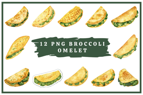 Download Broccoli Watercolor Clipart Bundle #16 - Watercolor Collection
