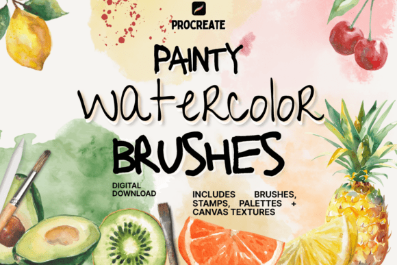 Download Watercolor Procreate Brush Set - Watercolor Collection